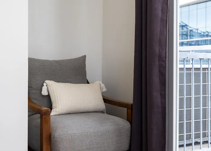 Furnished 2br Floor Minutes To With Amazing Sea View, Netflix, Wifi And Pool Access Apartment *